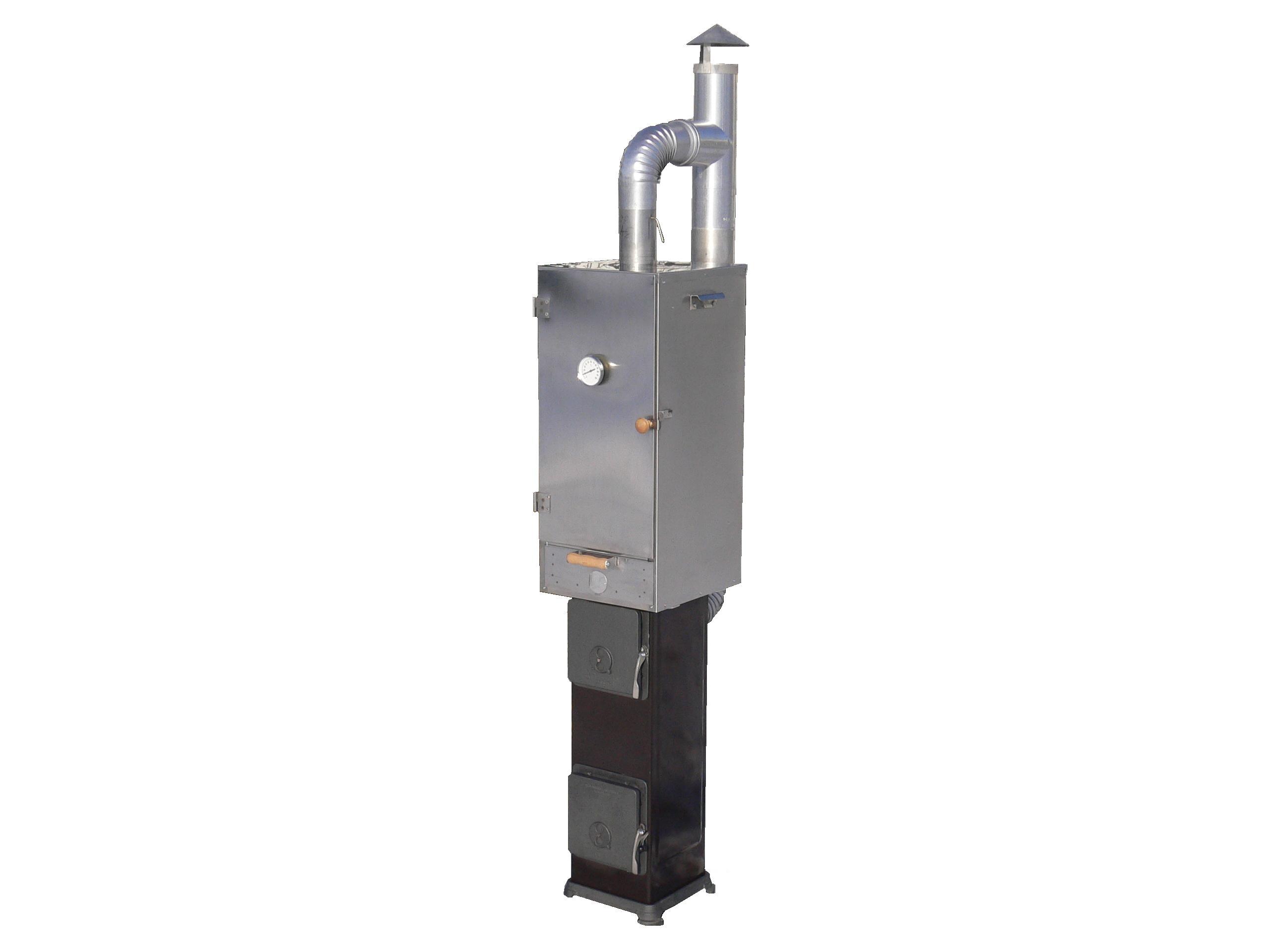 Smokeoven with woodoven base