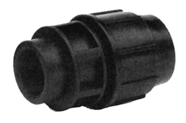 Feed-through compression fitting PP and PE
