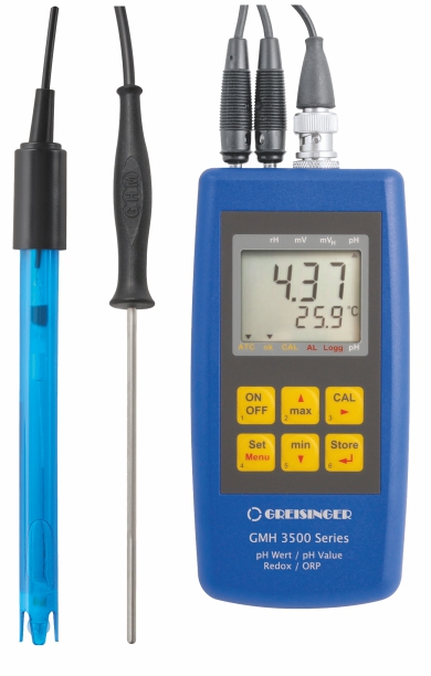 pH-Redox Temperatur-Messgerät