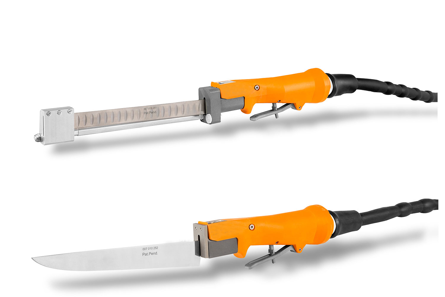 Pneumatic Cutting Knife for fish, meat, vegetables etc.