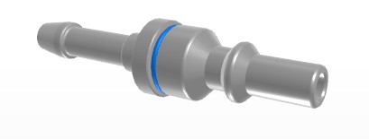 Stecknippel für Schnellverschußkupplung
für Sauerstoffschlauch ø6mm
